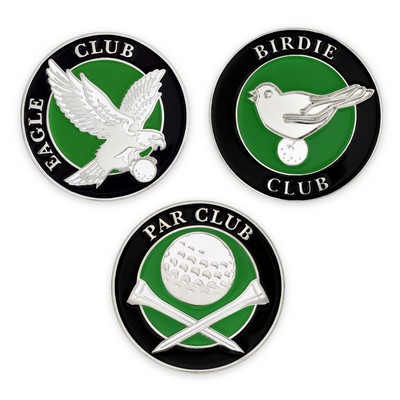 Golf Club Ball Marker Set