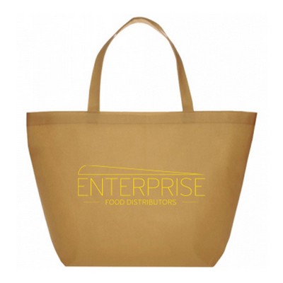 The Providence Non-Woven Reusable Tote Bag (2 Color Imprint)