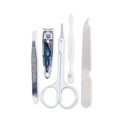 Translucent Five-Piece Manicure Pouch