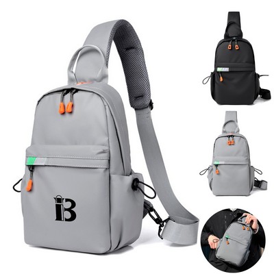 Reflective Multifunctional Crossbody Chest Bag