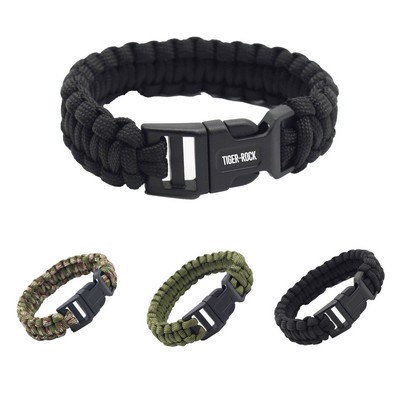 Outdoor Survival Paracord Bracelet