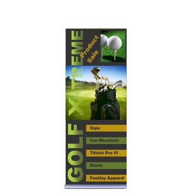Superior Retractable Banner - 36" Poly Film, Full Color