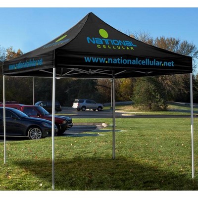 10-ft. Square Event Tent Full-Color Dye Sublimation (6 Locations)