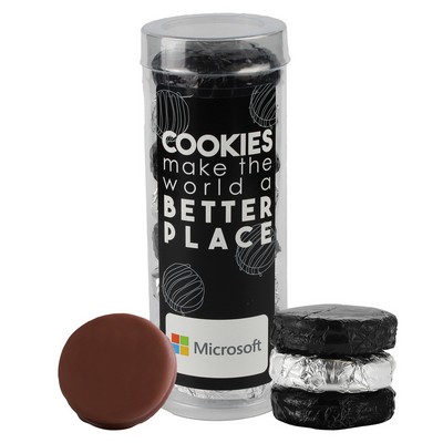 Corporate Color Belgian Chocolate Oreo® Gift Tube