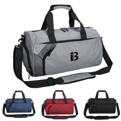 Handheld Crossbody Polyester Travel Duffel Bag