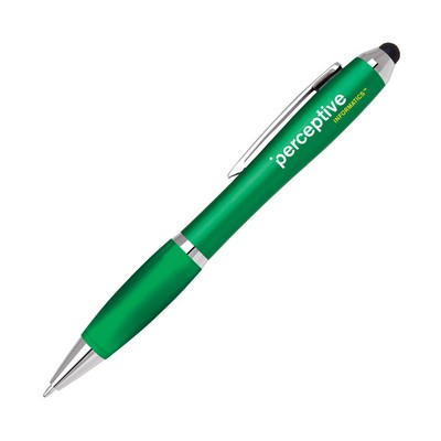 Stylus-210 Bold Color Ballpoint Pen w/Matching Rubber Grip