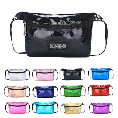 Retro Holographic Fanny Pack