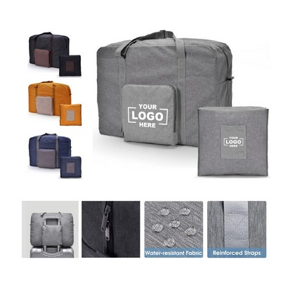Unisex Waterproof Foldable Travel Duffel Tote Bag