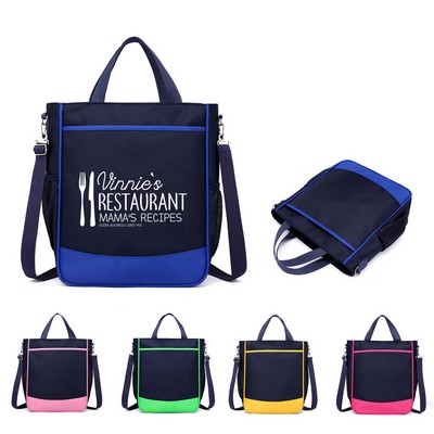 2-In-1 Tote Messenger Bag