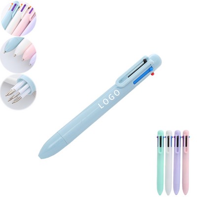 Six-Color Multi-Core Ballpoint Pen