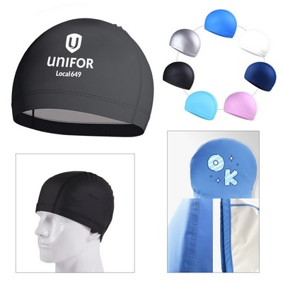 PU Waterproof Swimming Hat