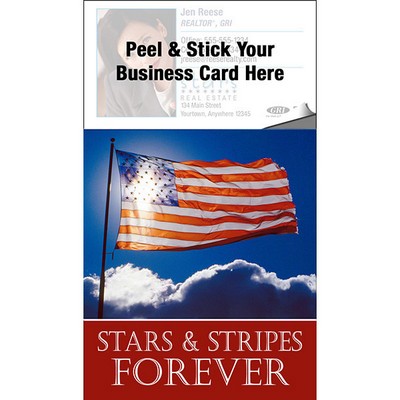 12-Month Calendar Magnet Pad - Tear-Off with Blank White Envelopes