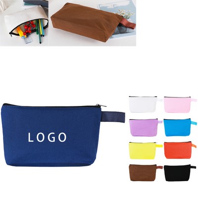 Zipper Pouch Pencil Make-Up Organizer Makeup Bag