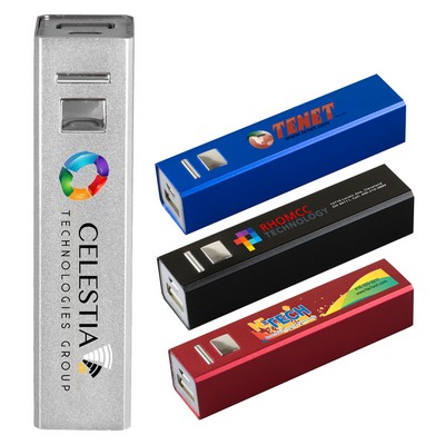 2200 mAh Rectangular Power Bank