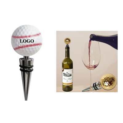 Sports Ball Wine Stoppers