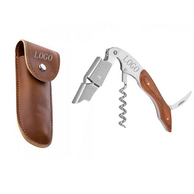 Multifunctional Wine Opener With Holster
