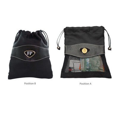 Valuables Bag W/ Gold Medallion
