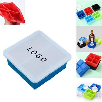 Silicone Freezer Molds Food Storage Whiskey Cocktails