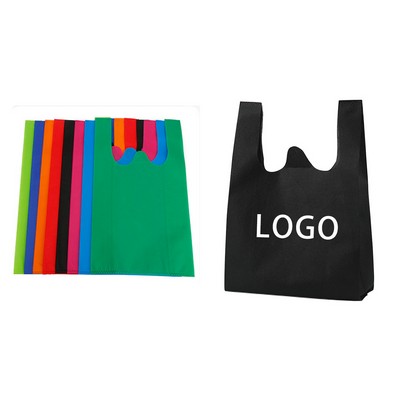 Non Woven T-Shirt Grocery Tote Bag