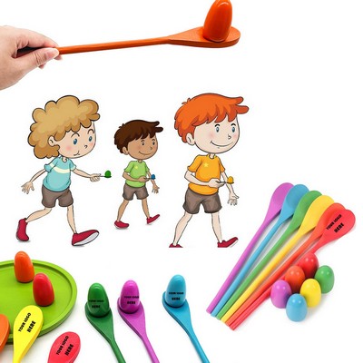 Egg Spoon Race Game Set