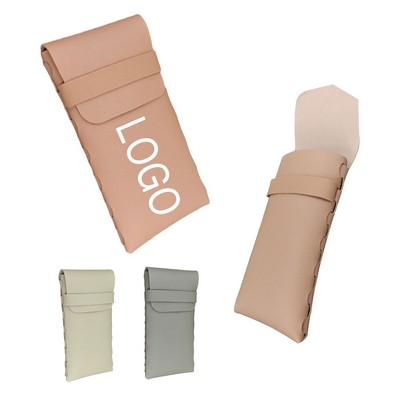 Pvc Leather Eyeglass Case