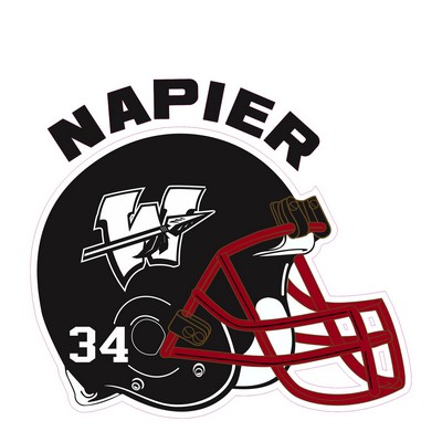 White Static Cling - 2X2