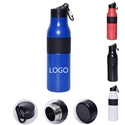 18oz Sport Vacuum Water Kettle with Carabiner