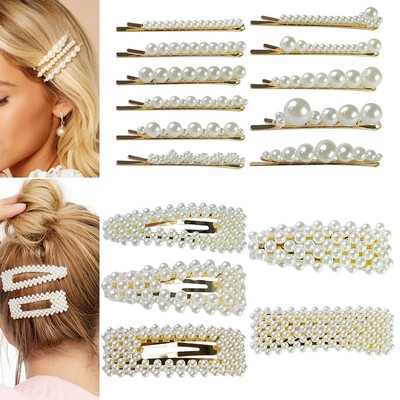 Pearl Hair Clips