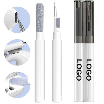 3-in-1 Multi-Function Cleaner Pen Earphones Cleaning Kit w/Soft Brush