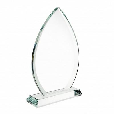 Small Starfire Teardrop Award - Unattached