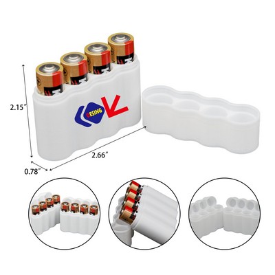 Soft Durable Material AA Battery Case