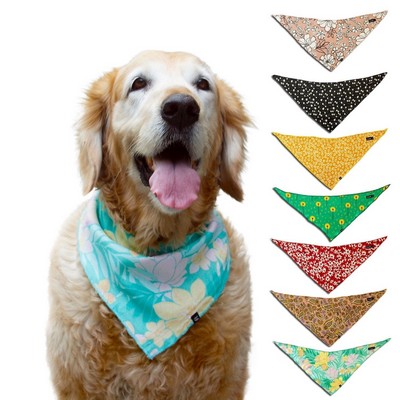 Polyester Full Color Dog Triangle Bandana