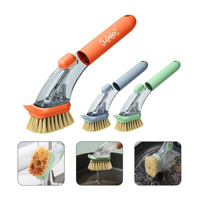 Press Type Cleaning Brush