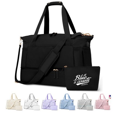 Gym Travel Bag with Usb Port