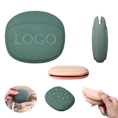 Silicone Earphone Storage Bag
