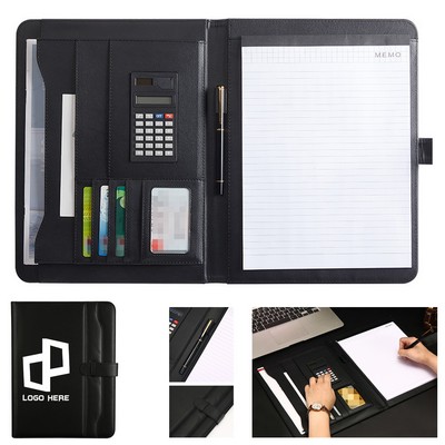 Pu Leather Documents Padfolios