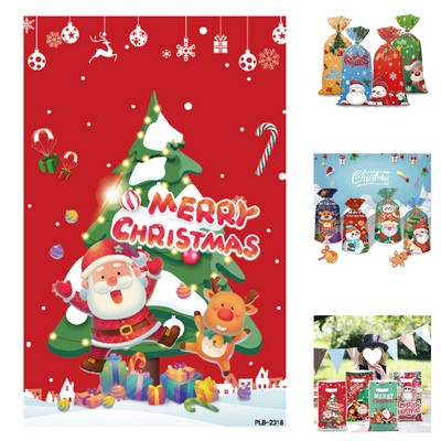 Christmas Gift Plastic Bag Candy Bag