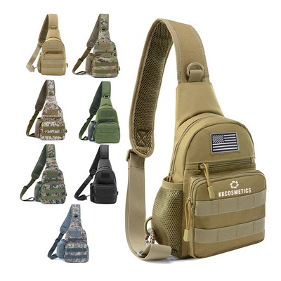 Waterproof lightweight wearable Outdoor Tactical Sling Bag