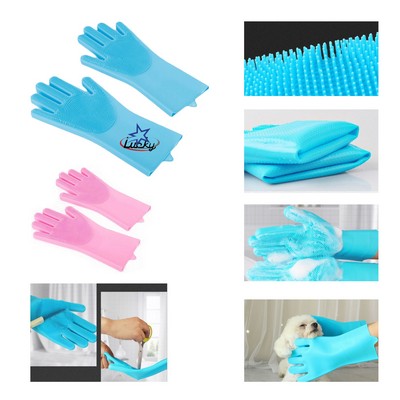 Pet Bath And Massage Gloves