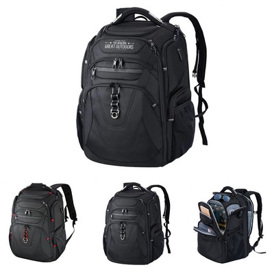 Extra Large Laptop Backpack with USB Port