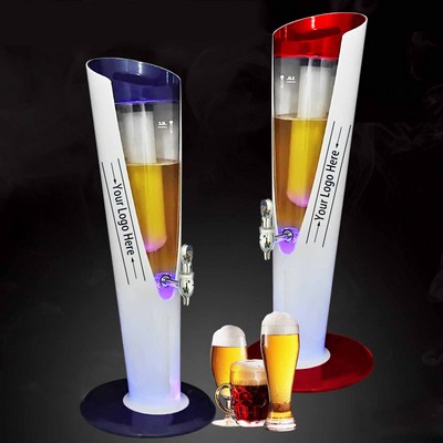 LED Tower Beverage Dispenser