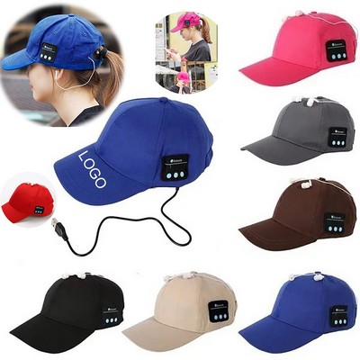 Wireless Headphone Baseball Cap