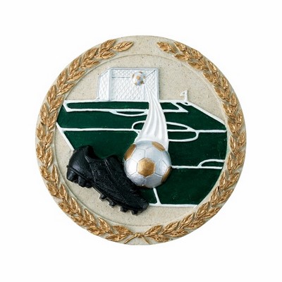 Soccer Plaque Mount Medallion