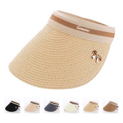 Straw Sun Visor