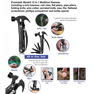 Promotek iBank® Multitool Hammer