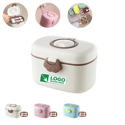 Baby Formula Dispenser With Spoons And Forks