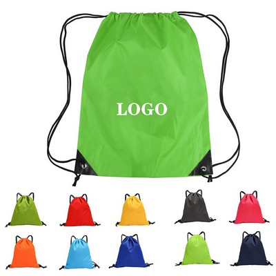 210D Polyester Customizable Cinch Bag