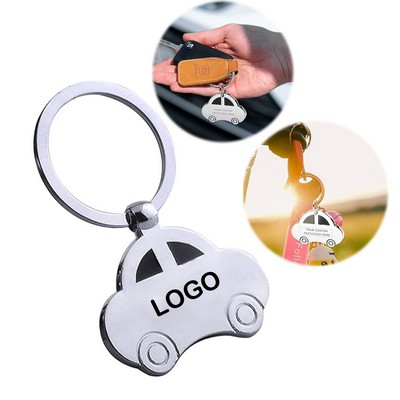 Cartoon Beetle Car Shaped Keychain