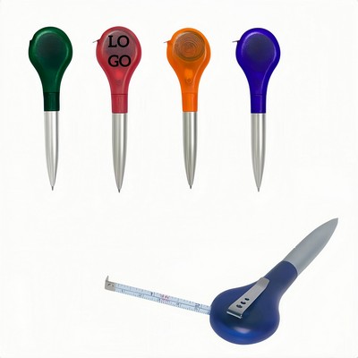 2-In-1 Tape Measure Ballpoint Pen