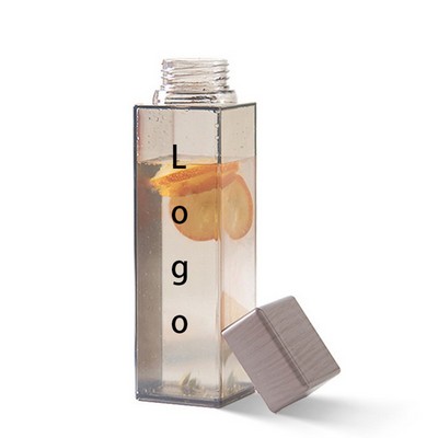 Eco Friendly Square Plastic Water Bottle